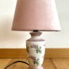 Stará romantická porcelánová lampa