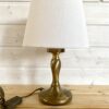 Stará mosazná stolní lampa