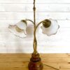 Stará krásná romantická stolní lampa